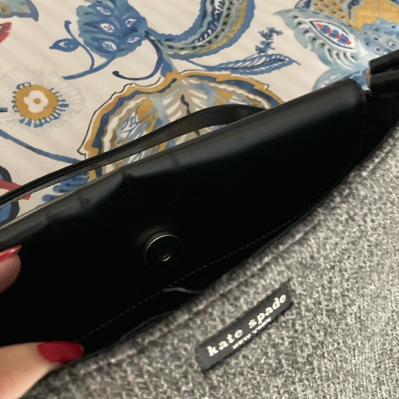 Kate Spade vintage wool and leather hand bag - Picture 3 of 5